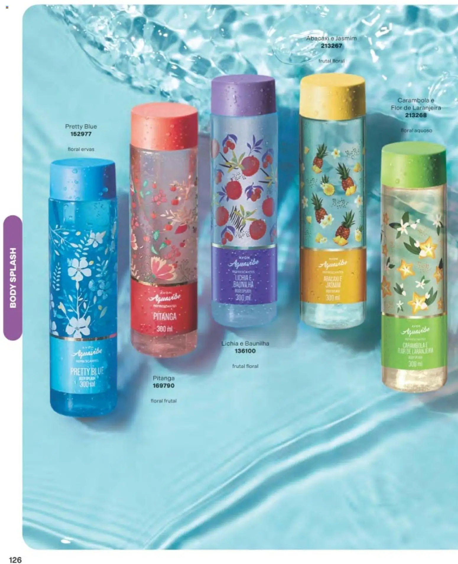 Avon Folheto - válido de 29/06/2026 | Página: 126 | Produtos: Lichia, Abacaxi, Body