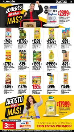 Vista previa Yaguar - Oferta Semanal Parque Chacabuco válido desde el 17/07/2026 | Página: 13 | Productos: Bolsa, Oliva, Pan, Pasta
