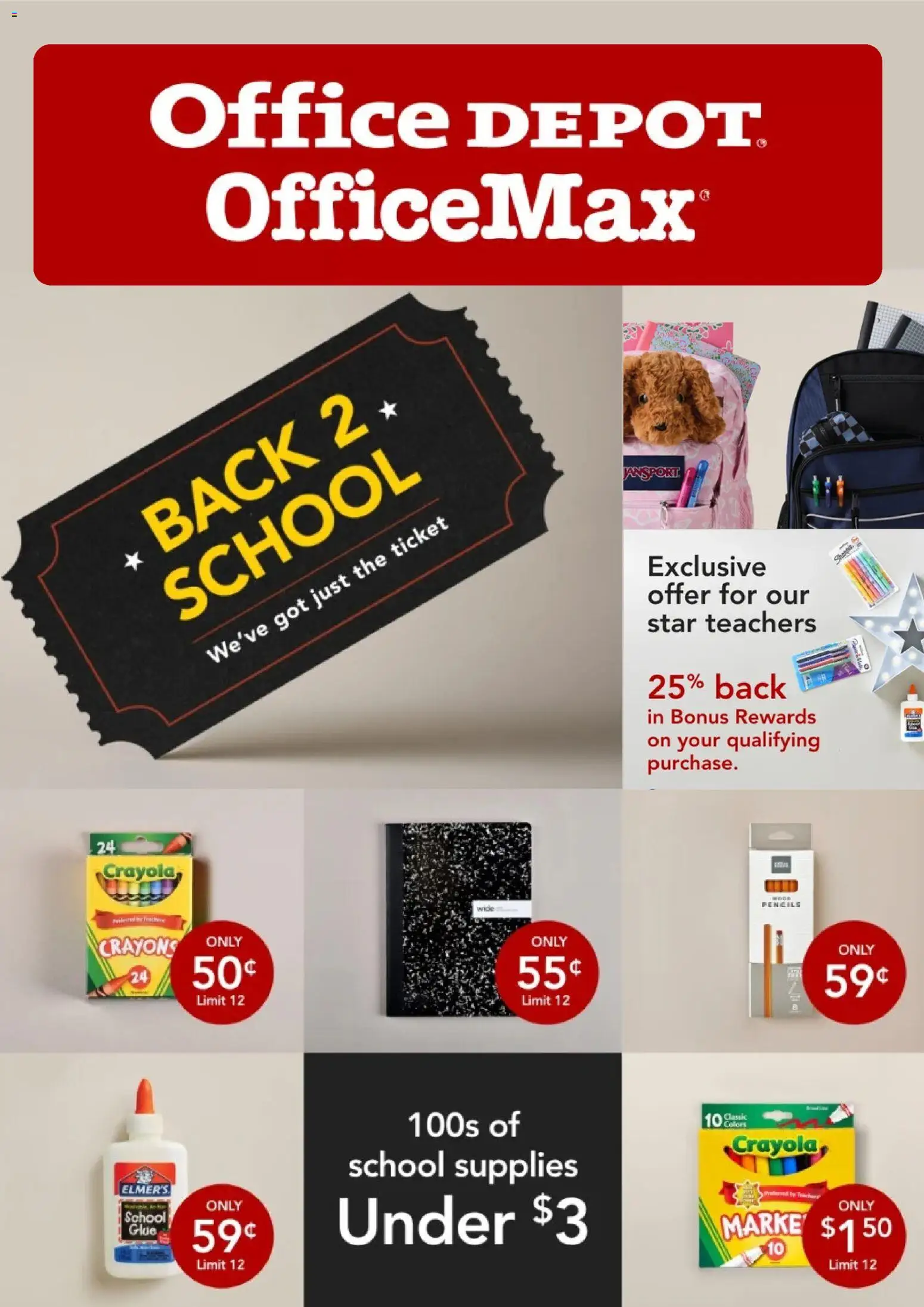Office Depot Weekly Ad - valid from 07/06/2026 | Page: 1