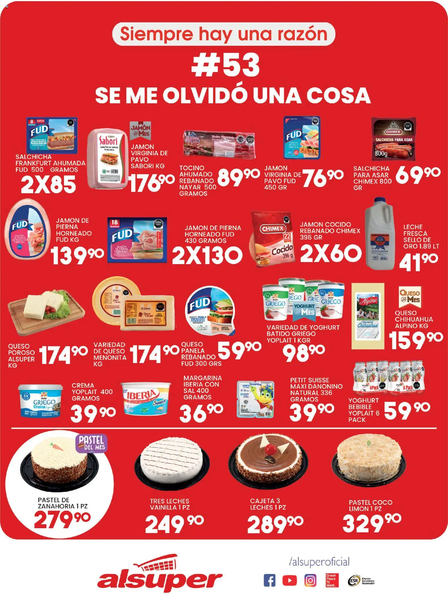 Nuevas ofertas de Alsuper válidas en toda la República Mexicana desde el 02/10/2026. ¡Encuentra las mejores ofertas en Alsuper folleto! | Página: 3