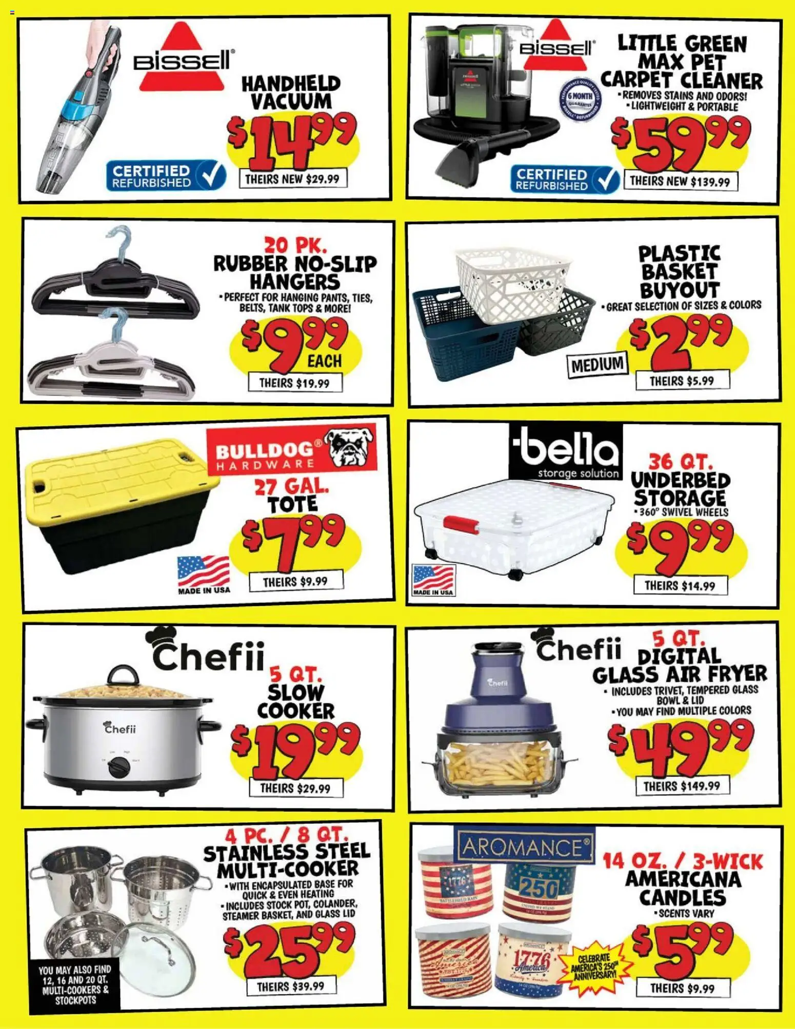 Ollie's Weekly Ad - valid from 06/23/2026 | Page: 2 | Products: Fryer, Cooker, Basket, Steamer