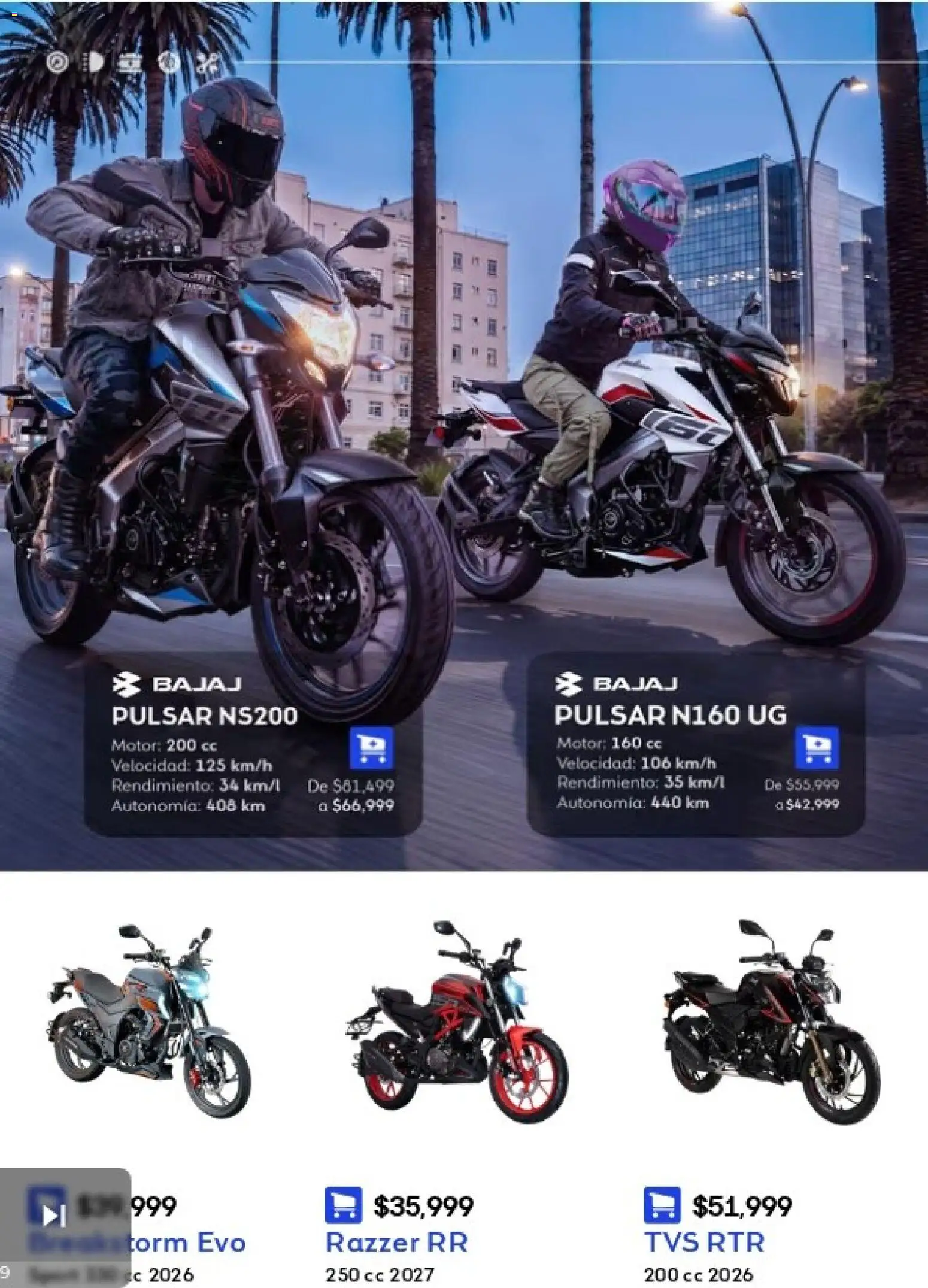 Nuevas ofertas de Coppel válidas en toda la República Mexicana desde el 01/10/2026. ¡Encuentra las mejores ofertas en Coppel catálogo Encuentra todo sobre motos! | Página: 5