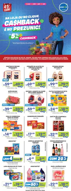 Prezunic ofertas - Pré-Visualização do folheto da loja Prezunic, válido de 23/09/2026