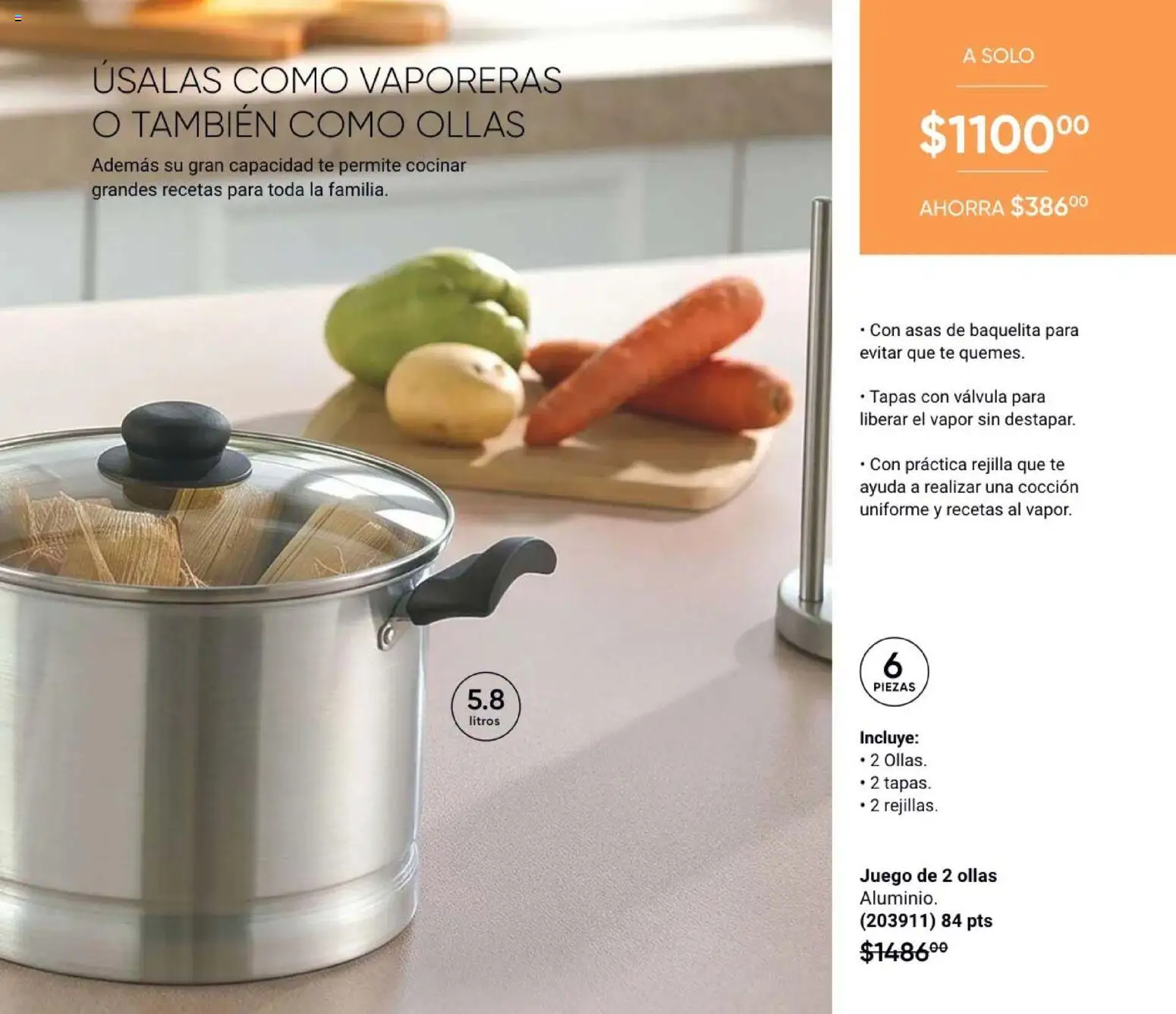 Nuevas ofertas de AVON válidas en toda la República Mexicana desde el 21/08/2026. ¡Encuentra las mejores ofertas en AVON Casa & Estilo 13 2026! | Página: 73 | Productos: Juego, Válvula, Rejilla, Té