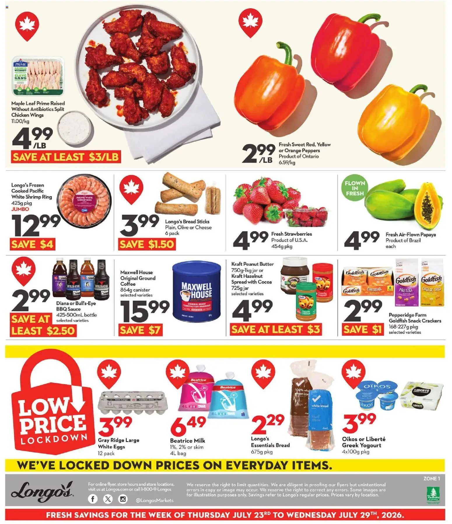 Longo's flyer valid from Jul 23, 2026 | Page: 3