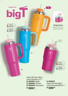 Tupperware catálogo Vitrine 05 - Pré-Visualização do folheto da loja Tupperware, válido de 01.05.2026 | Página: 65 | Produtos: Damasco, Bico
