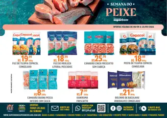 Superbom ofertas Semana do Peixe - Pré-Visualização do folheto da loja Superbom, válido de 08/09/2026