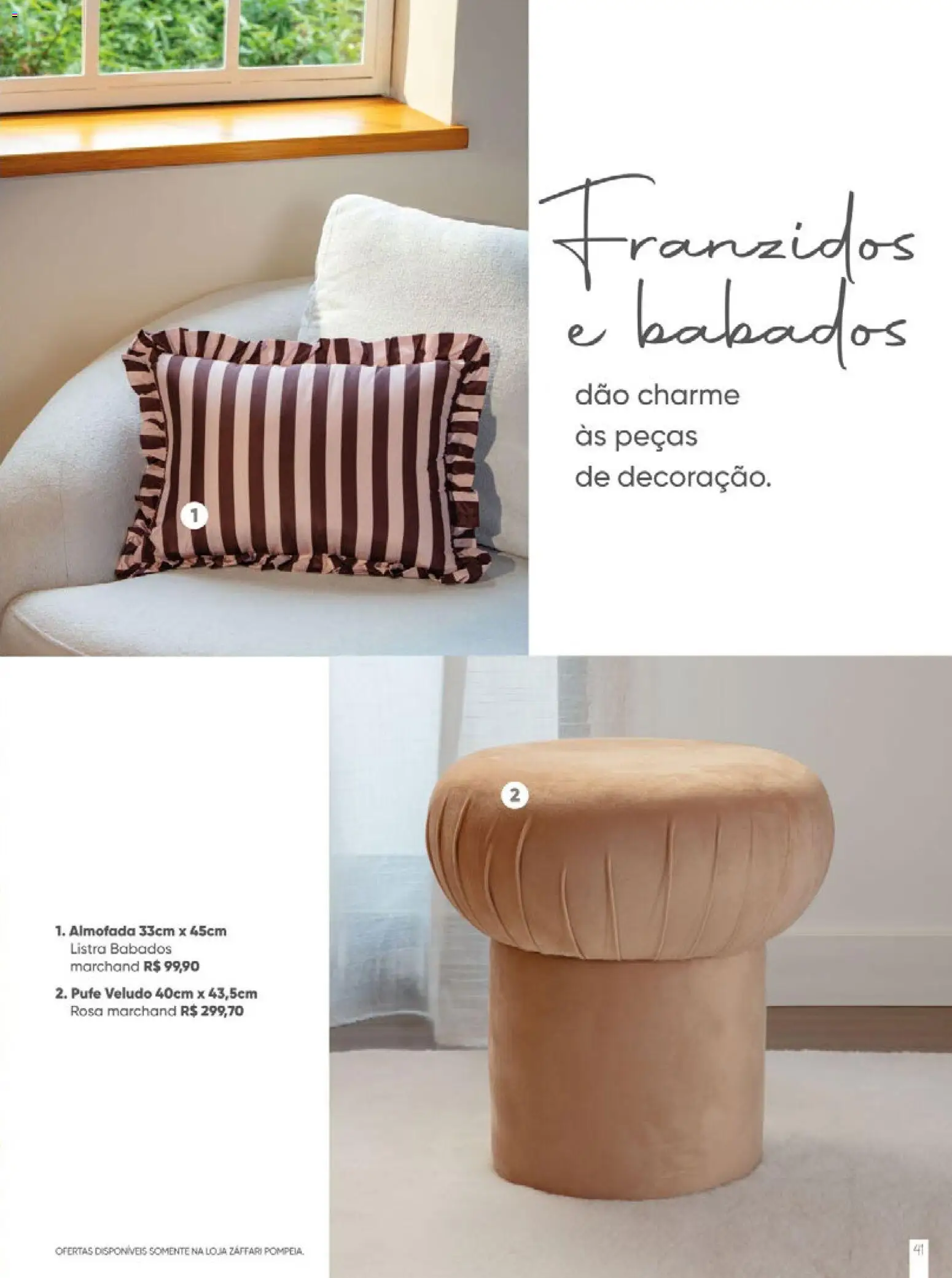 Zaffari Folheto - válido de 06/05/2026 | Página: 41 | Produtos: Almofada