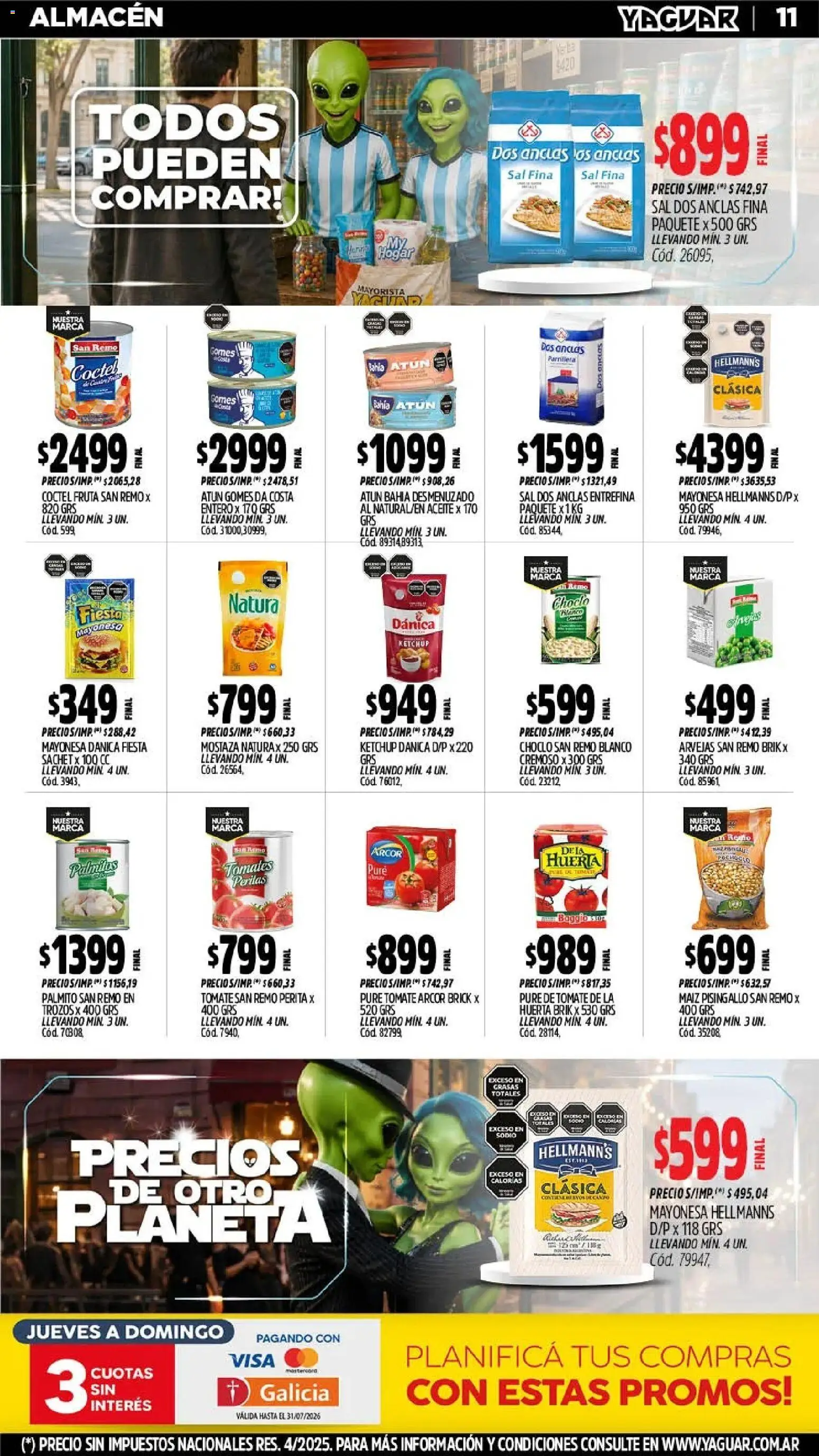 Yaguar - Oferta Semanal Mar del Plata │ válido desde el 13/07/2026 | Página: 12