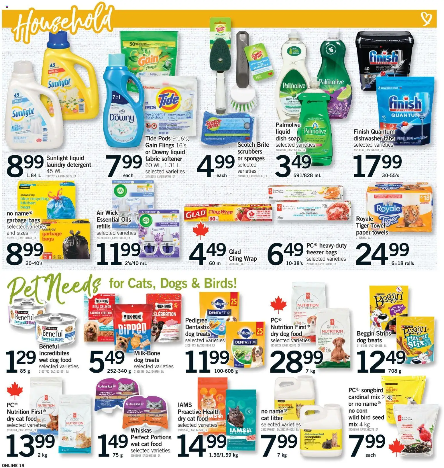 Fortinos flyer valid from 21.05.2026 | Page: 19 | Products: Freezer, Dishwasher, Soap, Detergent