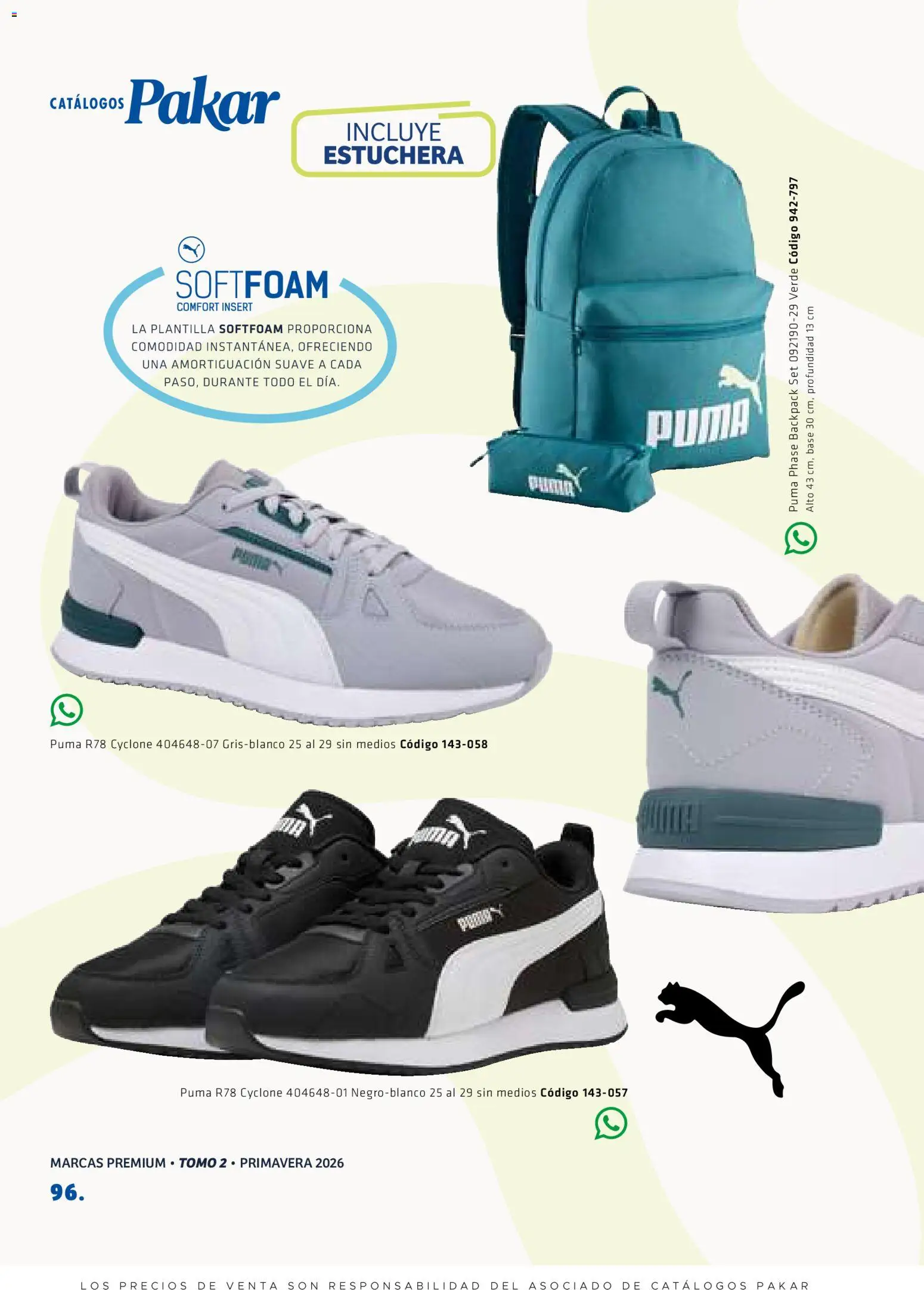 Nuevas ofertas de SC Pakar válidas en toda la República Mexicana desde el 27/02/2026. ¡Encuentra las mejores ofertas en SC Pakar catálogo Premium Men Tomo 2! | Página: 96