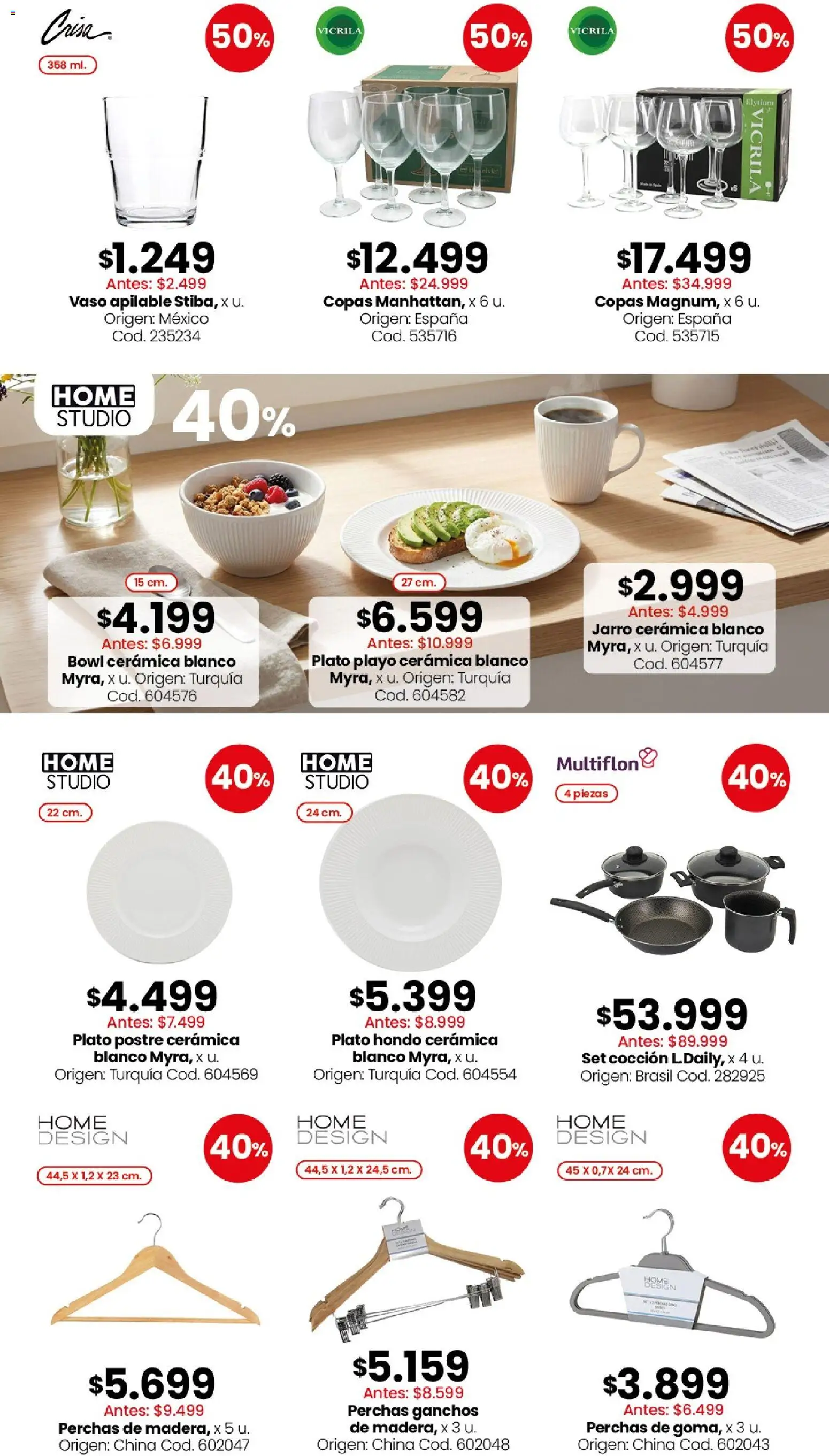 Coto - Ofertas Bazar, deco, aire libre y mascotas │ válido desde el 24/08/2026 | Página: 2 | Productos: Bowl, Magnum, Postre