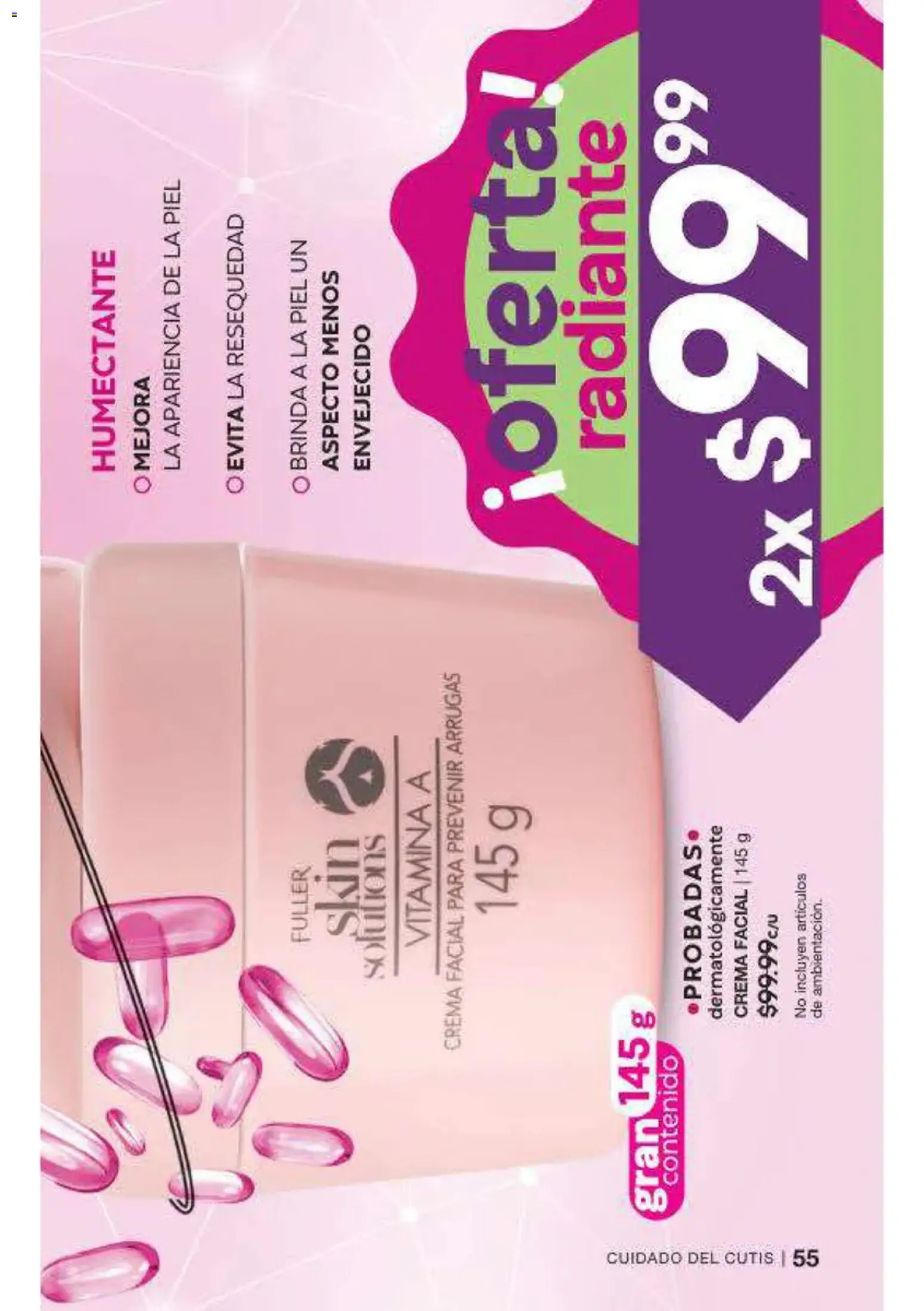 Nuevas ofertas de Fuller válidas en toda la República Mexicana desde el 16/09/2026. ¡Encuentra las mejores ofertas en Fuller campaña 12 2026! | Página: 56 | Productos: Crema, Crema facial, Radiante