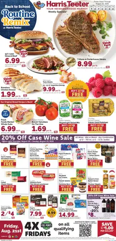 Preview of Harris Teeter weekly ads valid from 08/19/2026