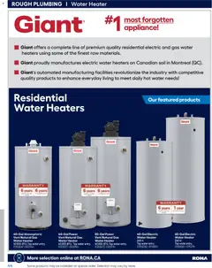 Preview of Rona flyer Buying Guide 2026 from shop Rona valid from Feb 26, 2026 | Page: 44 | Products: Water, Soil