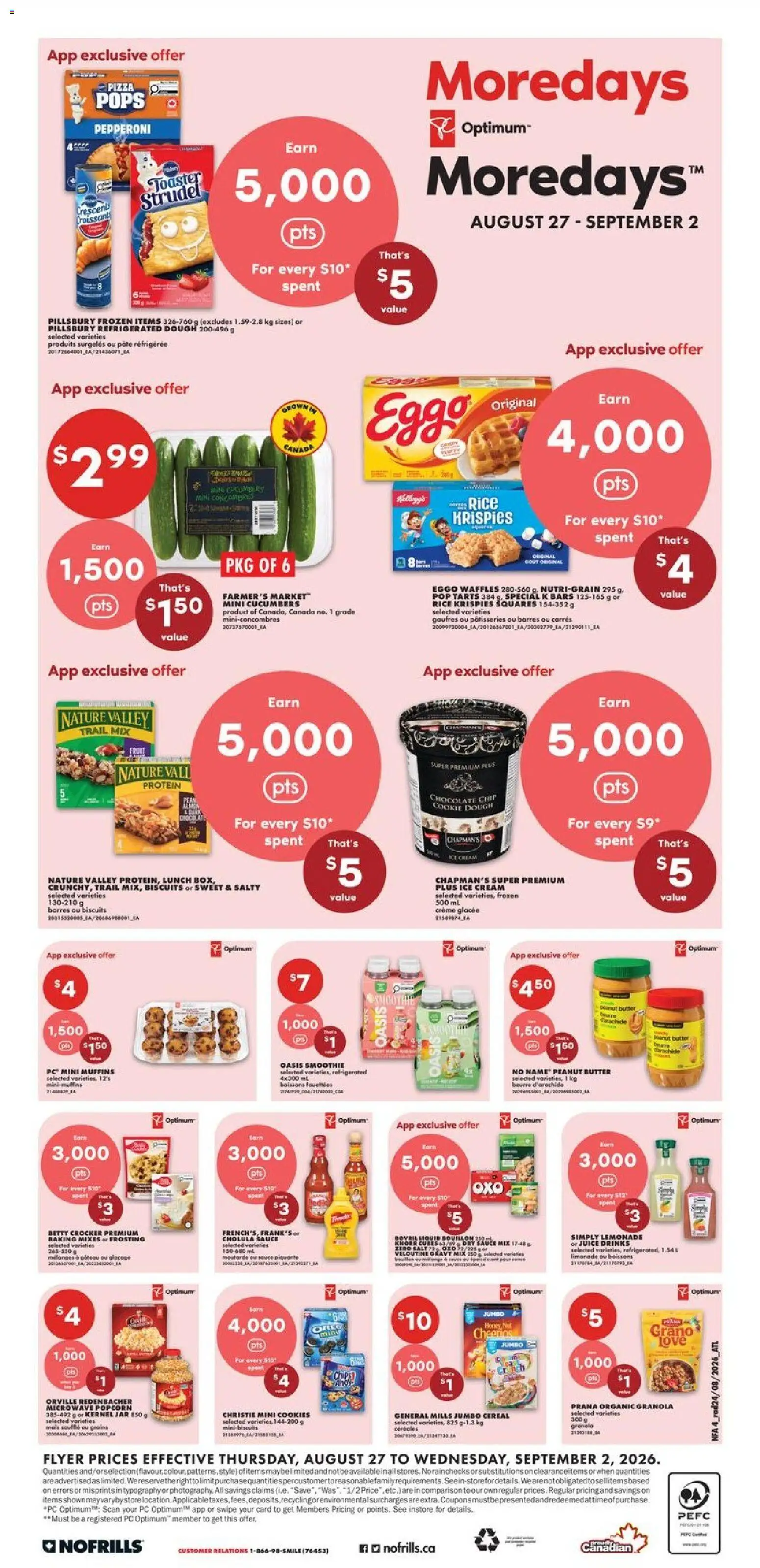 No Frills flyer valid from Aug 27, 2026 | Page: 5
