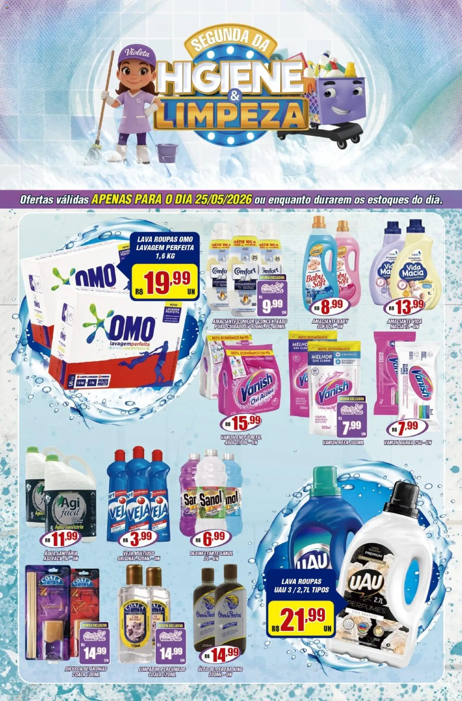 Violeta Supermercados Folheto - válido de 25.05.2026 | Página: 1