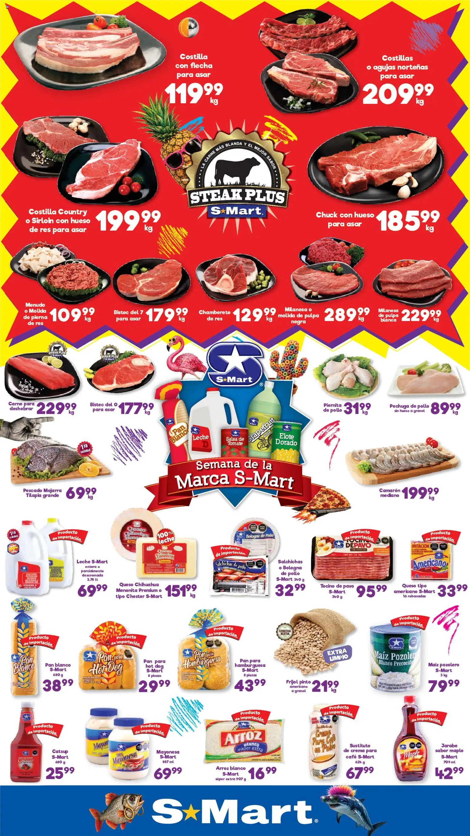Nuevas ofertas de S-Mart válidas en toda la República Mexicana desde el 30/10/2026. ¡Encuentra las mejores ofertas en S-Mart folleto Monterrey! | Página: 1