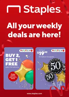 Preview of Staples weekly ads valid from 26.04.2026