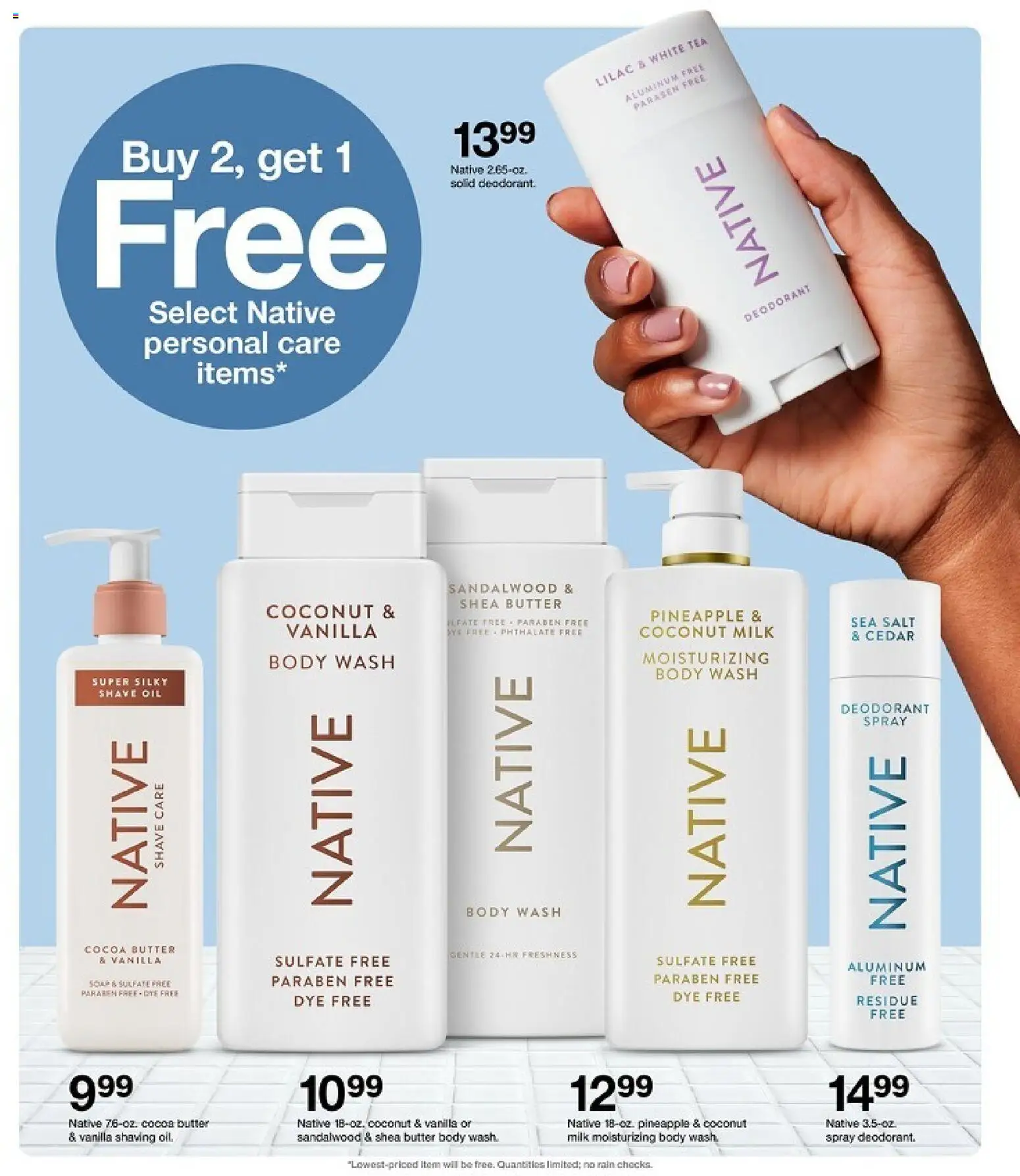 Target Weekly Ad - valid from 07/05/2026 | Page: 24 | Products: Milk, Butter, Pineapple, Body Wash