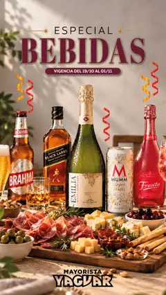 Vista previa Yaguar - Especial Bebidas válido desde el 19/10/2026