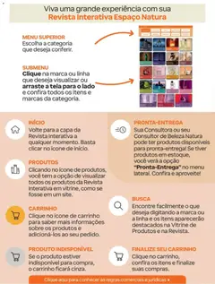 Catálogo Natura - Ciclo 09/2026 - Pré-Visualização do folheto da loja Natura, válido de 21.05.2026 | Página: 2 | Produtos: Revista, Tela, Carrinho