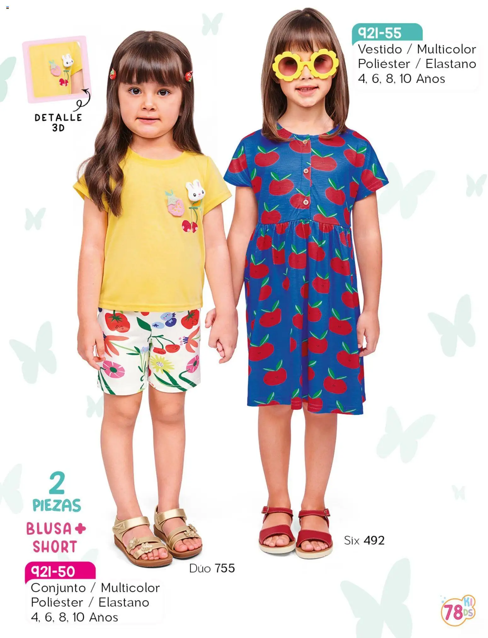 Nuevas ofertas de Cklass válidas en toda la República Mexicana desde el 08/07/2026. ¡Encuentra las mejores ofertas en Cklass catálogo Kids niña! | Página: 85 | Productos: Blusa, Vestido, Conjunto, Short