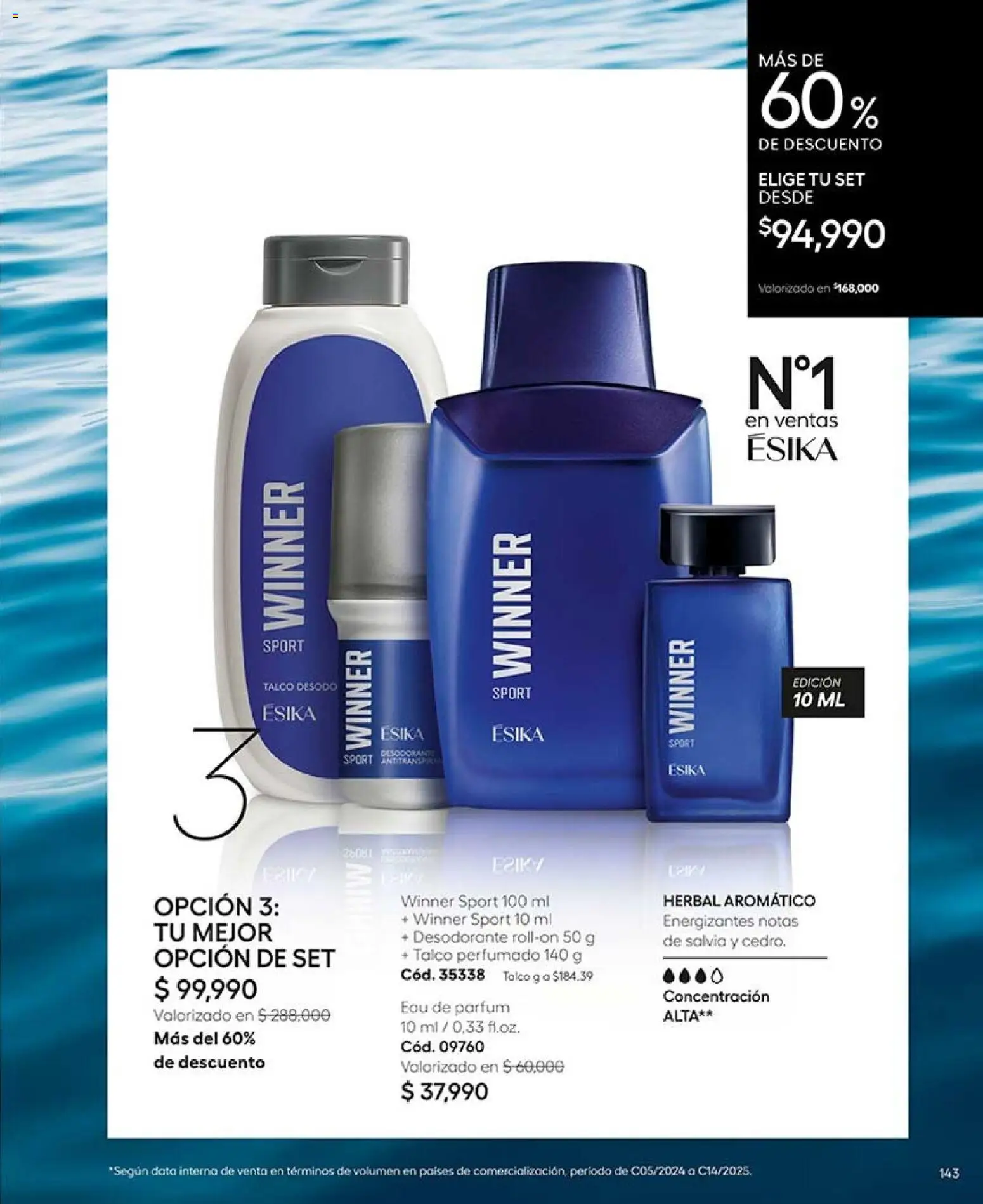 Ésika revista - valida desde el 07/09/2026 | Página: 145 | Productos: Desodorante