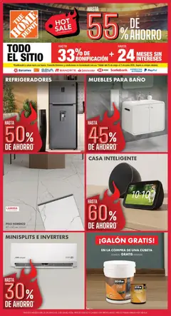 Vista previa de Home Depot Hot Sale, nuevo folleto de la tienda, válido en México a partir del 25.05.2026
