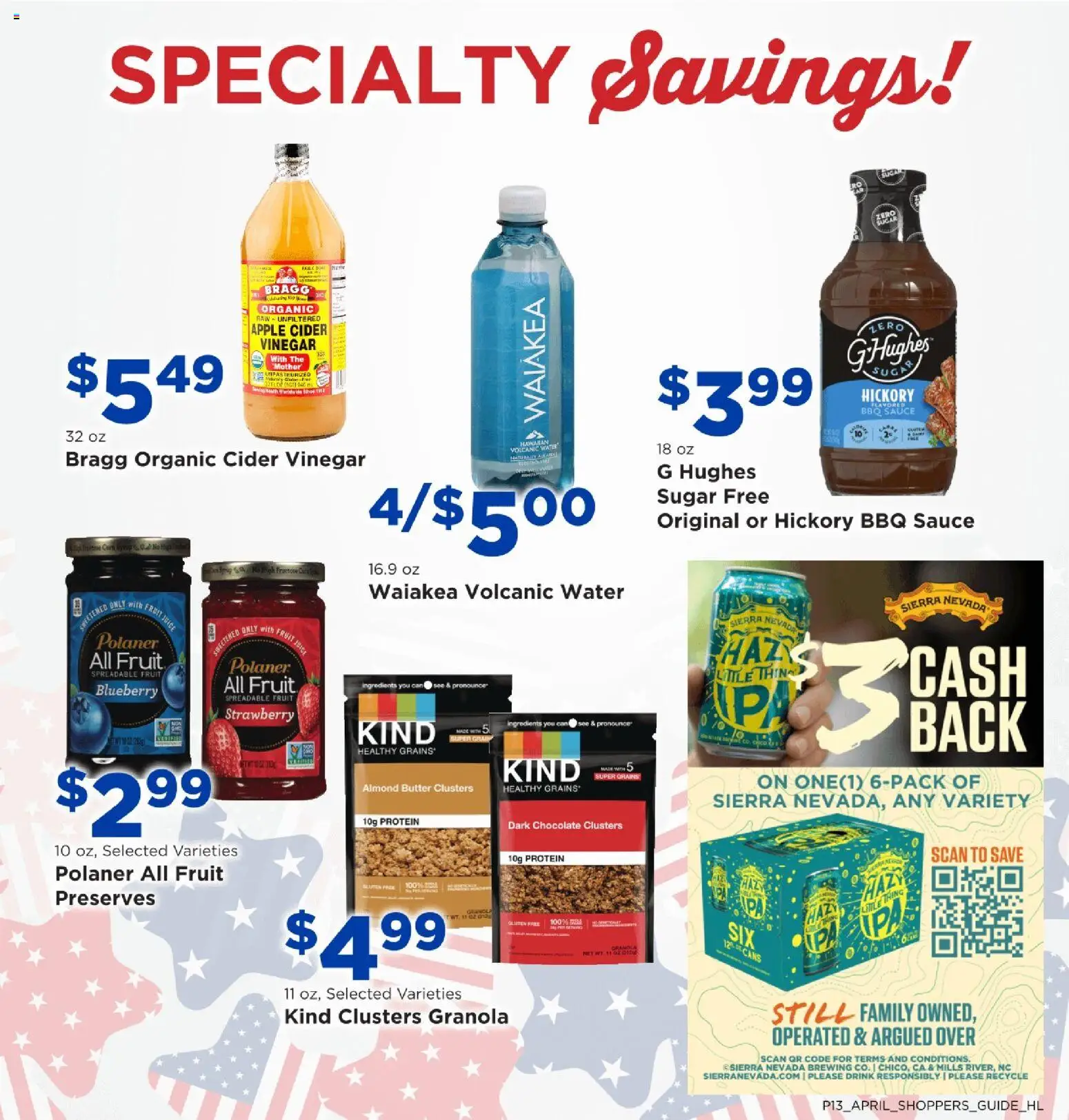 Homeland Bring Savings Home Shopper's Guide - valid from 01.06.2026 | Page: 13 | Products: Vinegar, Butter, Chocolate, Water