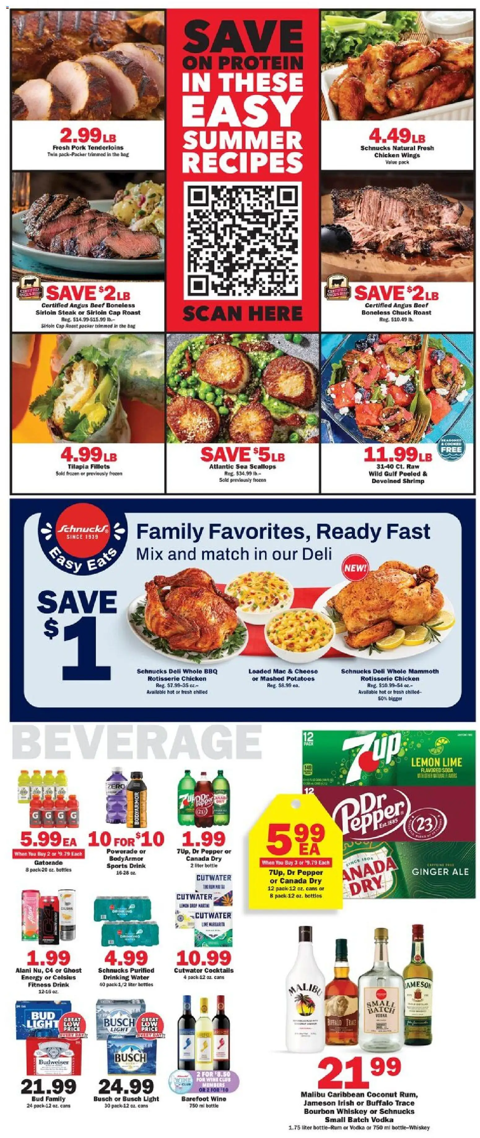 Schnucks Weekly Print Ad - MO - valid from 03.06.2026 | Page: 3 | Products: Ginger, Pork, Beef, Bag