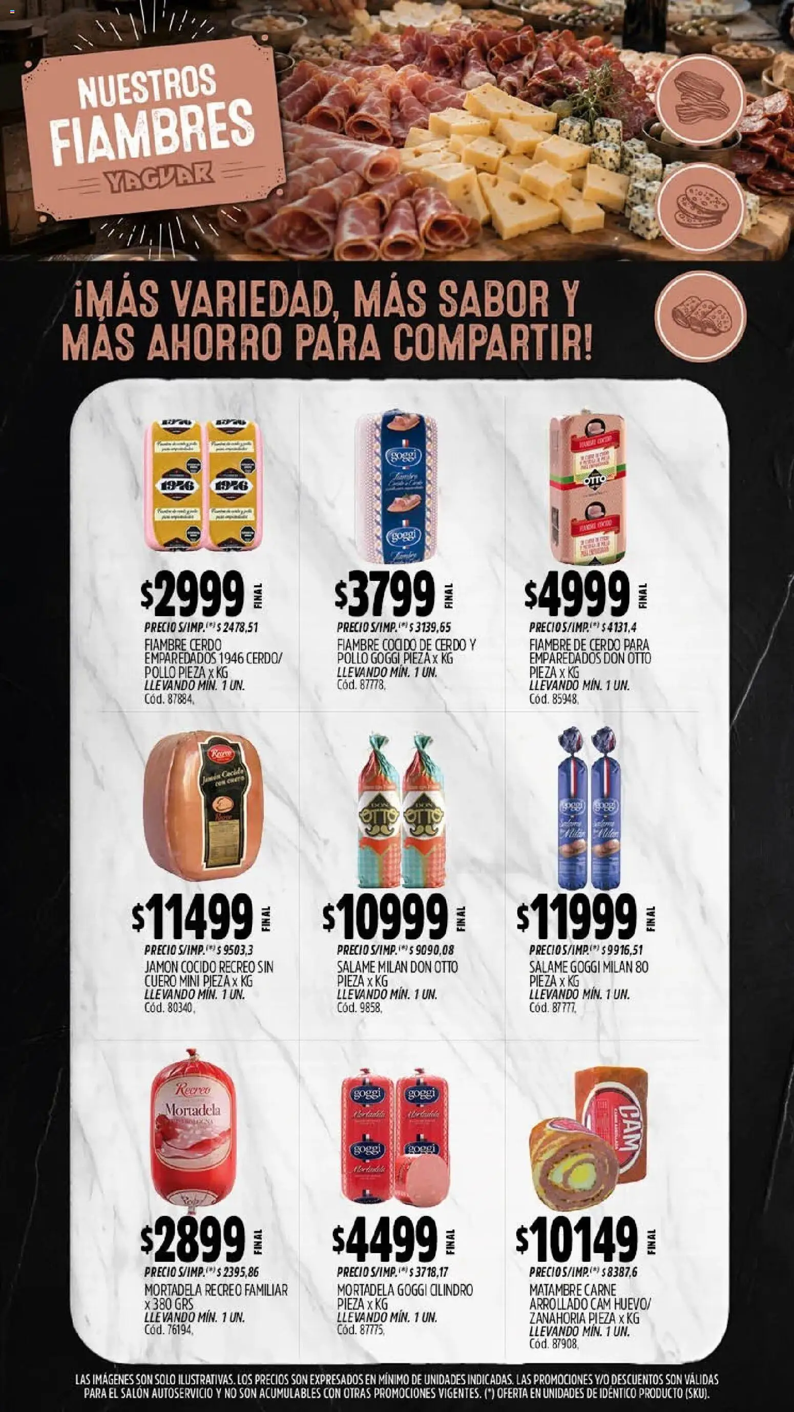 Revista de ofertas Yaguar - Página 9 - Ofertas válidas hasta el 1 de noviembre de 2026
