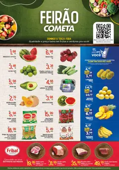 Cometa Supermercados ofertas Feirão - Pré-Visualização do folheto da loja Cometa Supermercados, válido de 14.06.2026 | Página: 1