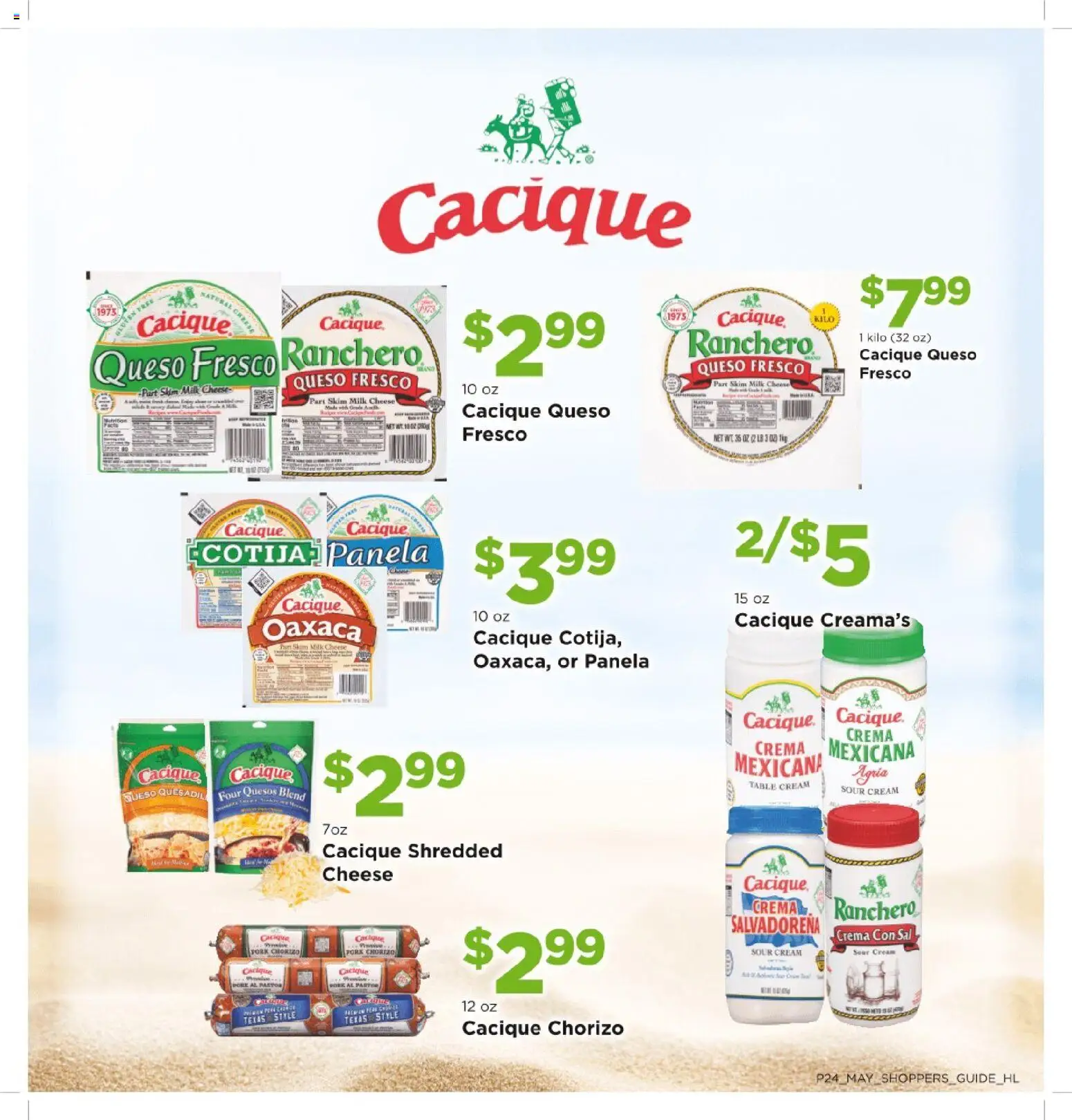 Homeland Bring Savings Home Shopper's Guide - valid from 01.05.2026 | Page: 24 | Products: Table, Pork, Sour cream, Cream