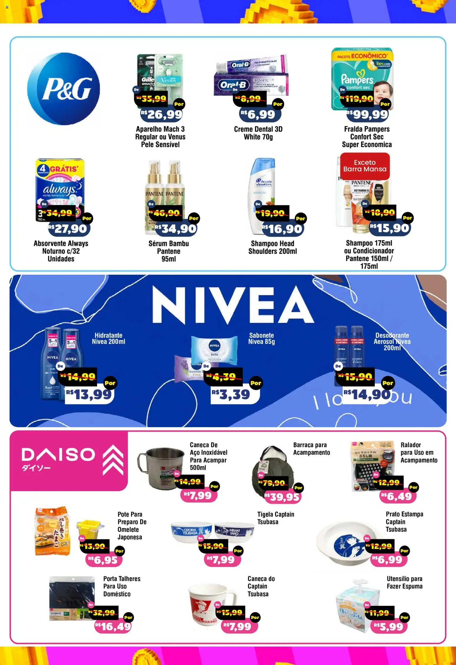 Royal Supermercados Folheto - válido de 24/08/2026 | Página: 15 | Produtos: Shampoo, Talheres, Sabonete, Absorvente