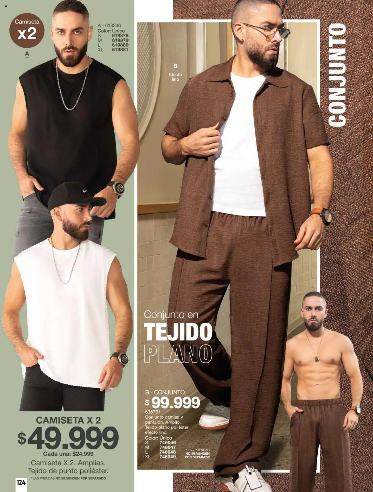 Carmel revista - valida desde el 11/08/2026 | Página: 124 | Productos: Camiseta, Conjunto, Camisa
