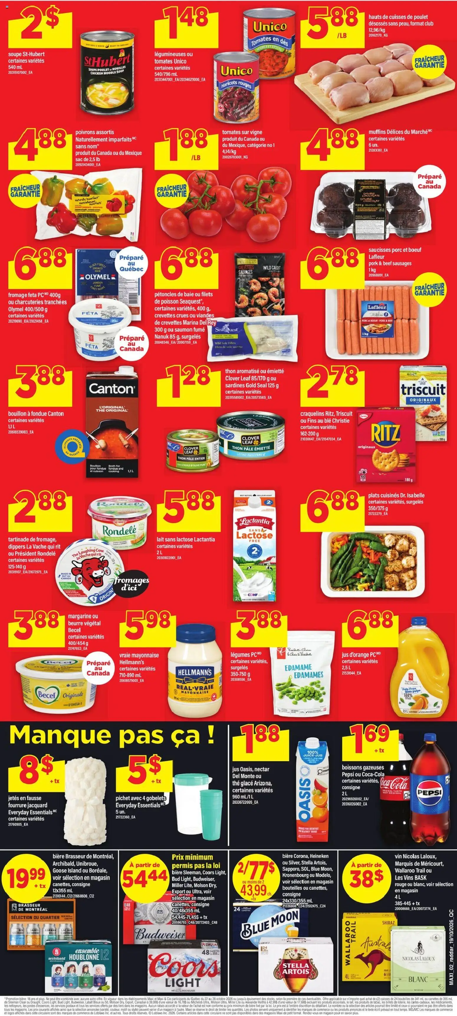 Maxi flyer valid from Oct 22, 2026 | Page: 2