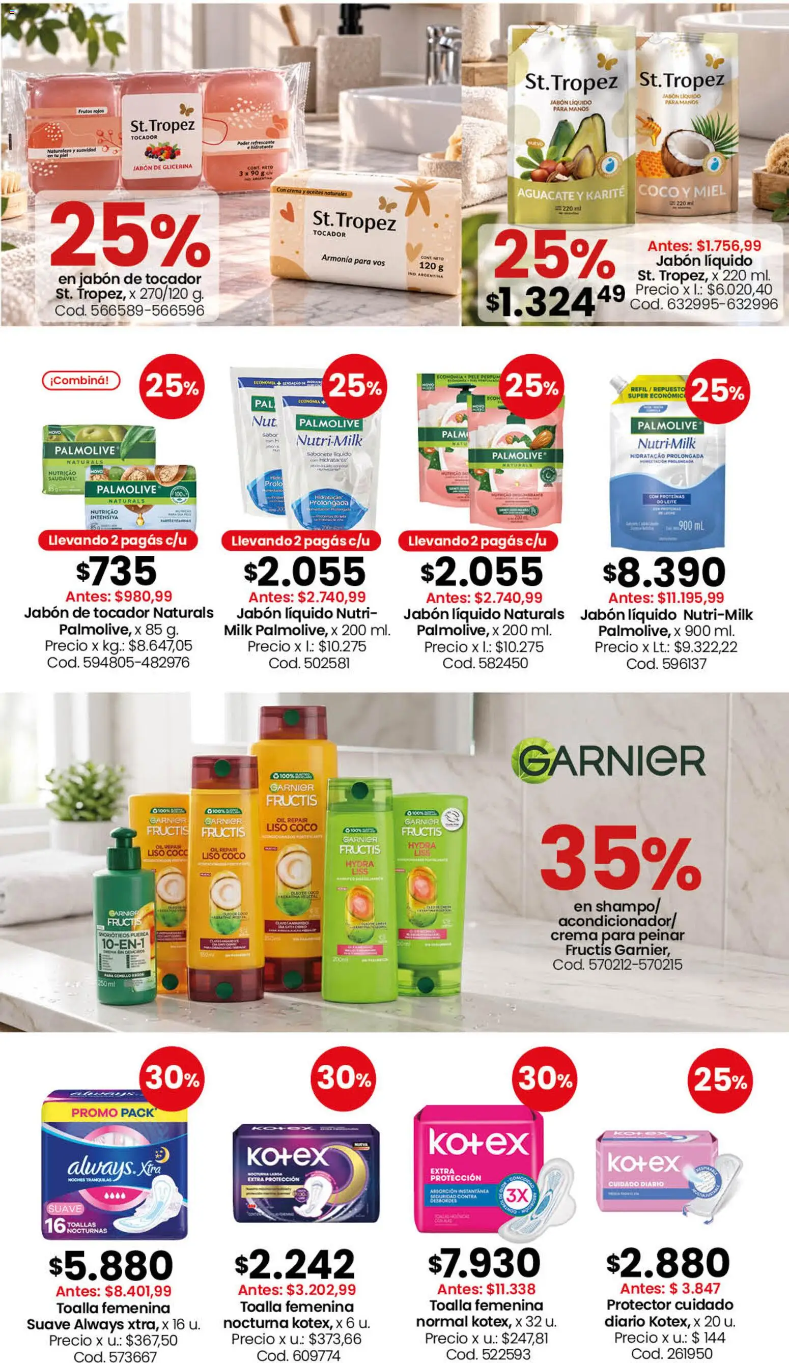 Coto - Perfumería y limpieza │ válido desde el 28/09/2026 | Página: 3 | Productos: Jabón líquido, Miel, Clavo, Crema