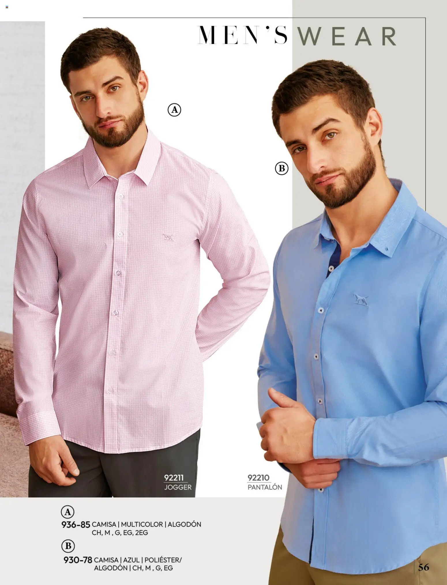 Nuevas ofertas de Cklass válidas en toda la República Mexicana desde el 08/07/2026. ¡Encuentra las mejores ofertas en Cklass catálogo Ropa caballero! | Página: 57 | Productos: Camisa, Algodón