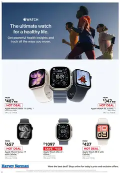 Preview of Harvey Norman Computers Shop Hot Offers Digital Catalogue - valid from 09/07/2026 | Page: 12 | Products: Accessories, Watch