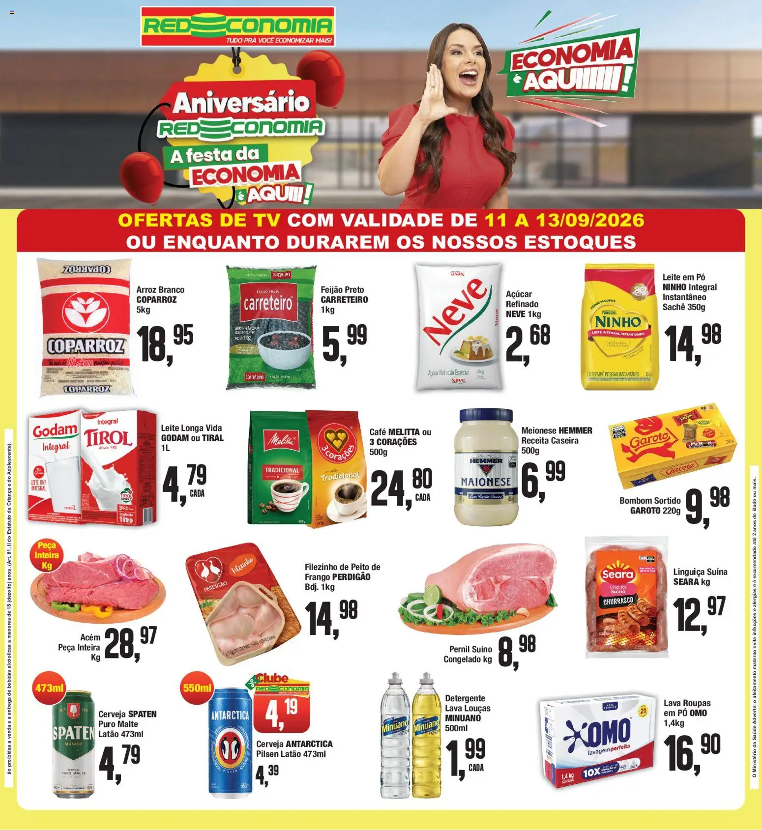RedEconomia Folheto - válido de 11/09/2026 | Página: 1