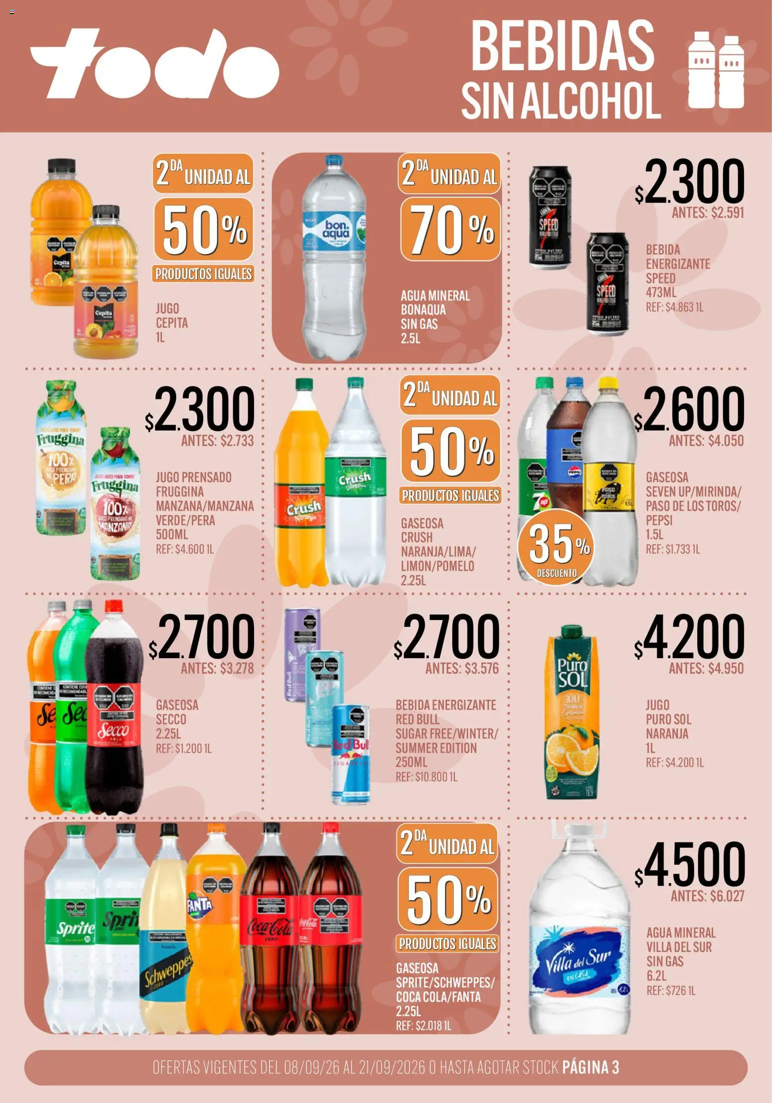 Supermercados TODO catálogo │ válido desde el 08/09/2026 | Página: 3