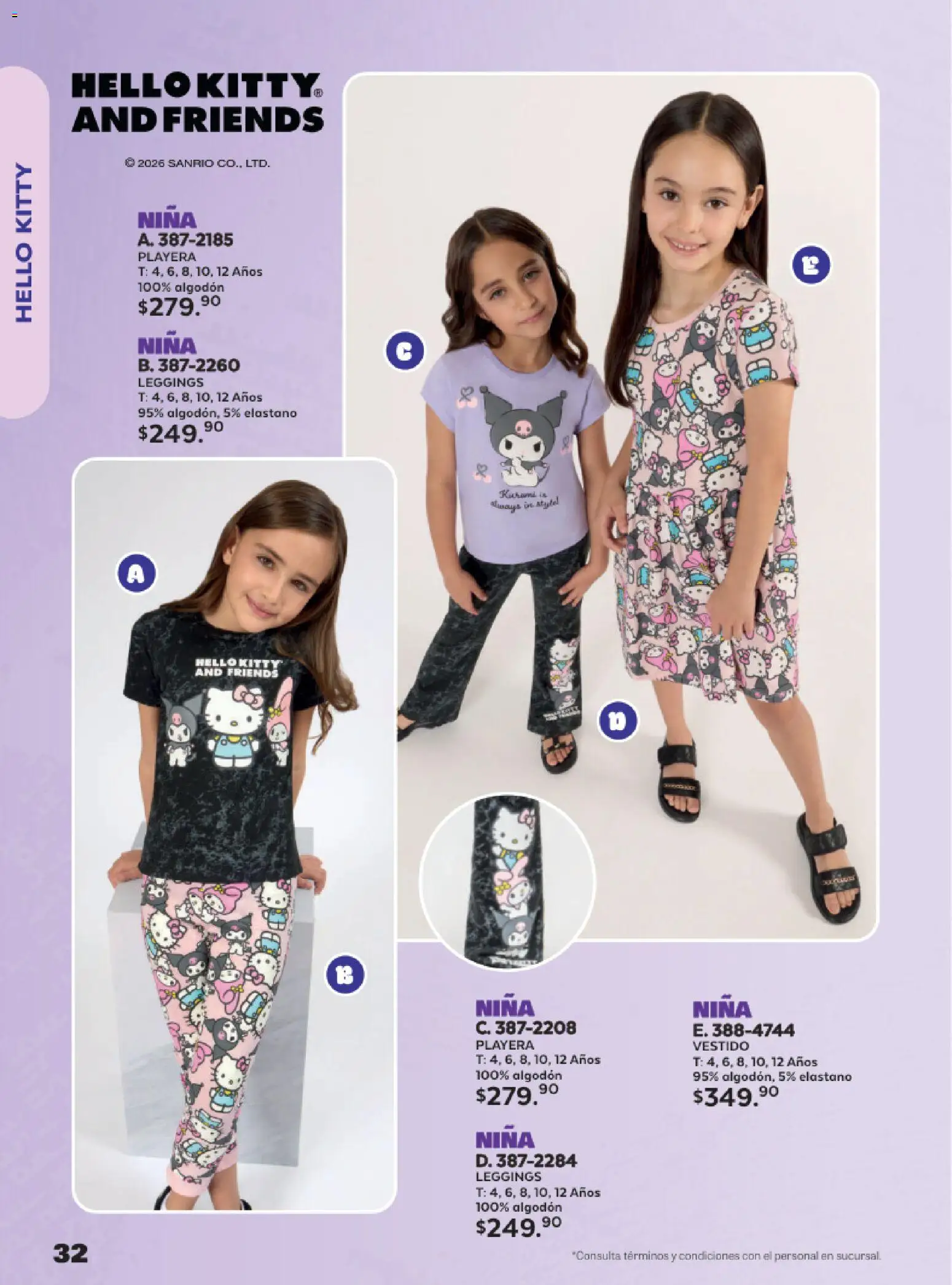 Nuevas ofertas de Andrea válidas en toda la República Mexicana desde el 24.05.2026. ¡Encuentra las mejores ofertas en Andrea catálogo Lo más divertindo en ropa! | Página: 32 | Productos: Leggings, Algodón, Vestido, Playera