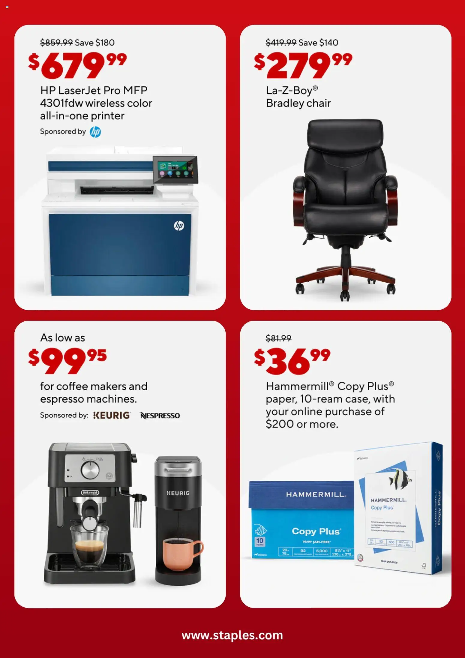 The new Staples flyer is now online. See all May offers on your mobile and save! | United States