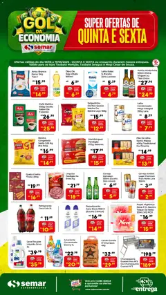 Semar Supermercado ofertas Quinta e Sexta - Pré-Visualização do folheto da loja Semar Supermercado, válido de 18.06.2026