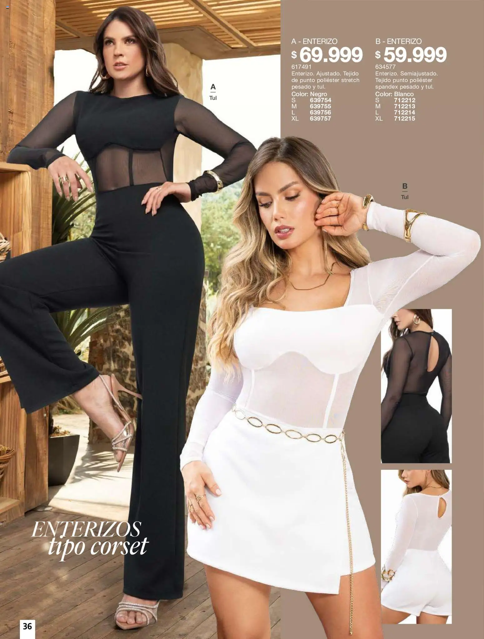 Carmel revista - valida desde el 11/08/2026 | Página: 36 | Productos: Enterizo