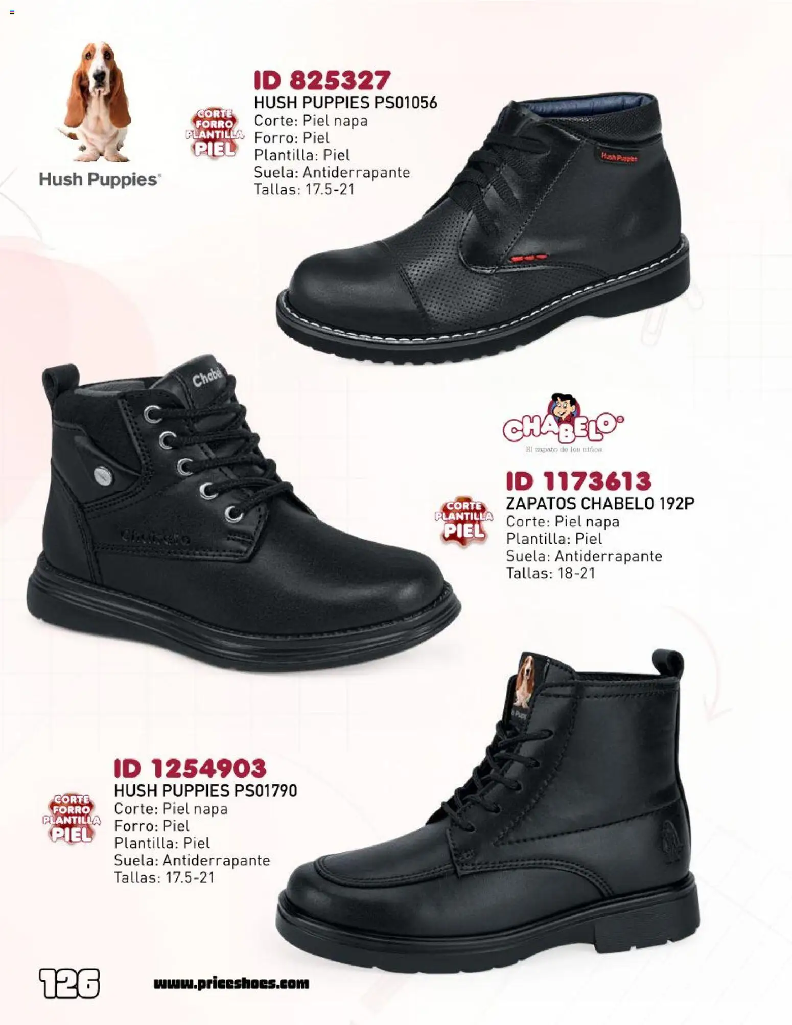 Nuevas ofertas de Price Shoes válidas en toda la República Mexicana desde el 12.06.2026. ¡Encuentra las mejores ofertas en Price Shoes catálogo Escolar! | Página: 126