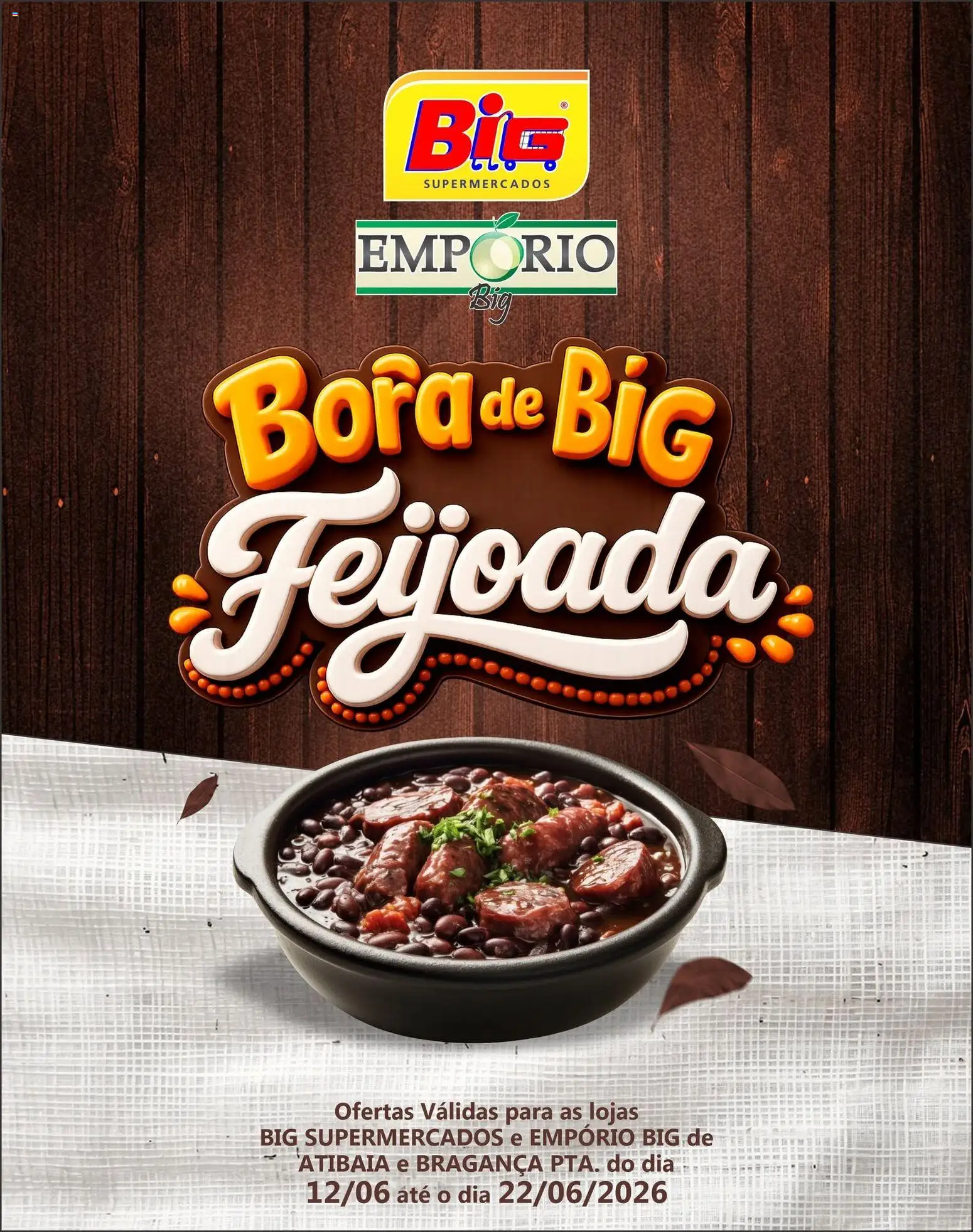 Big Supermercados Folheto - válido de 12.06.2026 | Página: 1