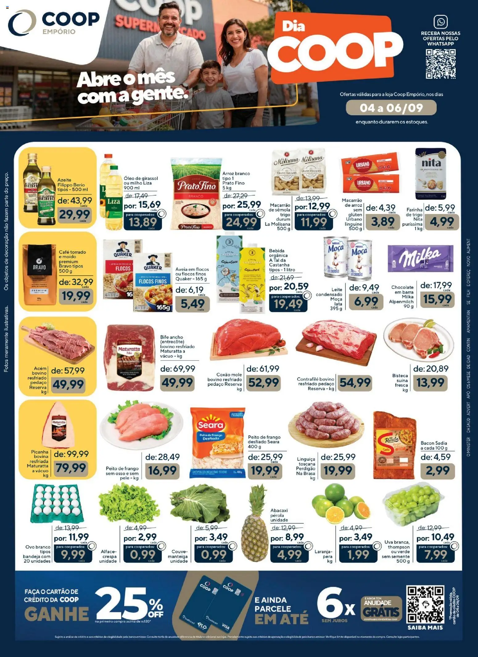 Coop Folheto - válido de 04/09/2026 | Página: 1 | Produtos: Decoração, Uva, Acém, Chocolate