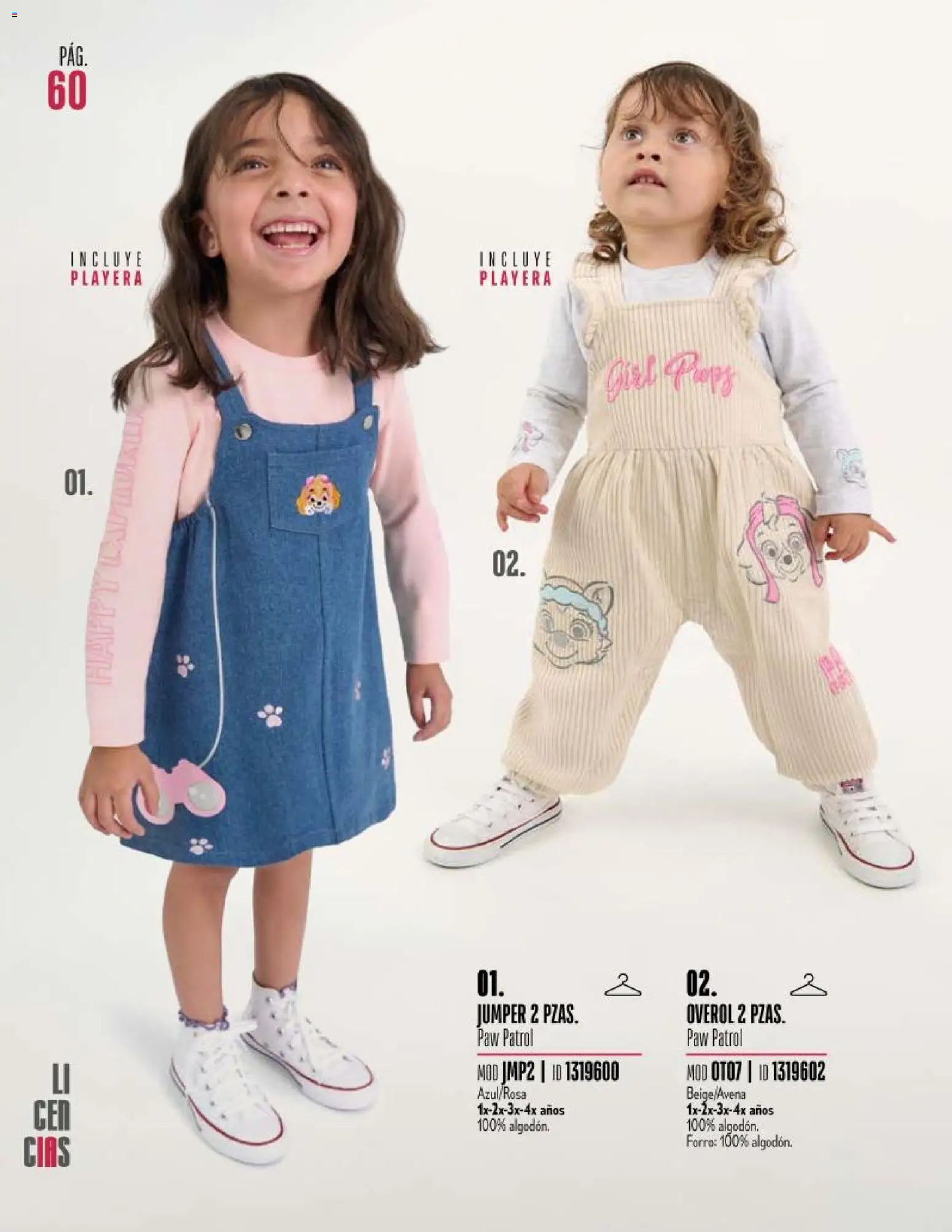 Nuevas ofertas de Price Shoes válidas en toda la República Mexicana desde el 05/09/2026. ¡Encuentra las mejores ofertas en Price Shoes catálogo Licencias! | Página: 60 | Productos: Overol, Playera, Jumper